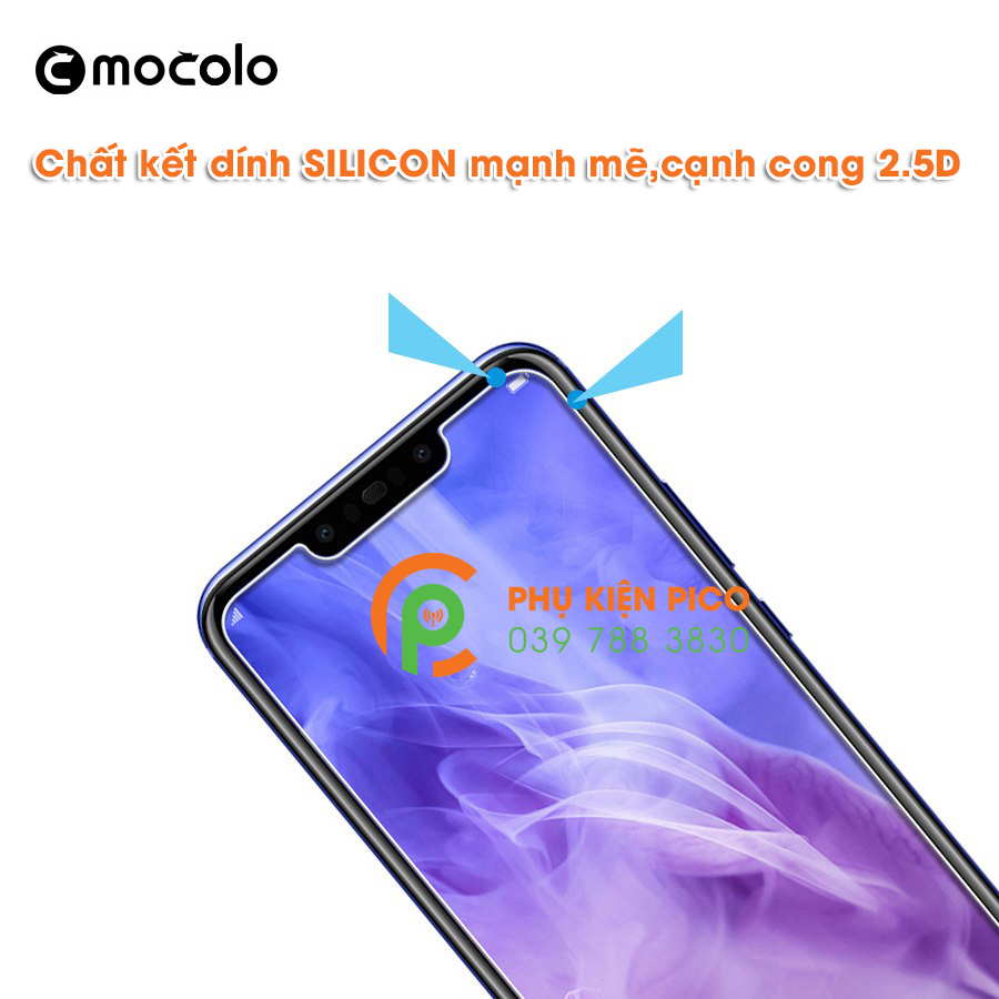 Kính cường lực Huawei Nova 3i 2018 trong suốt chính hãng Mocolo