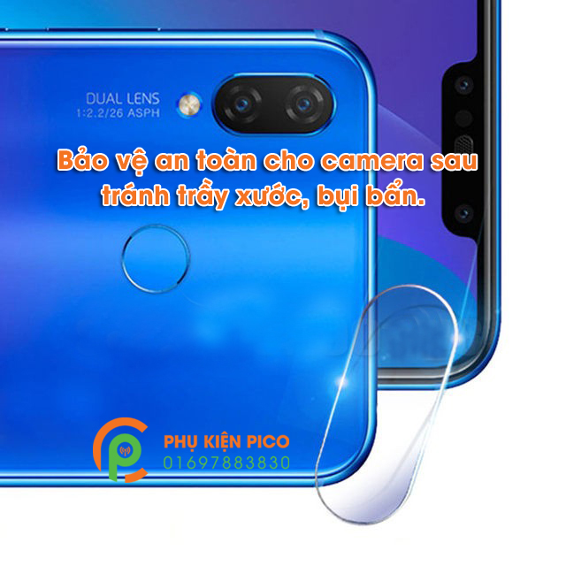 Miếng dán camera Huawei Nova 3i 2018
