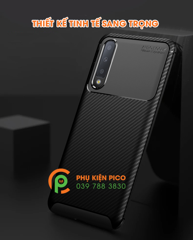 Ốp lưng điện thoại Samsung Galaxy A7 2018 chống sốc bảo vệ camera