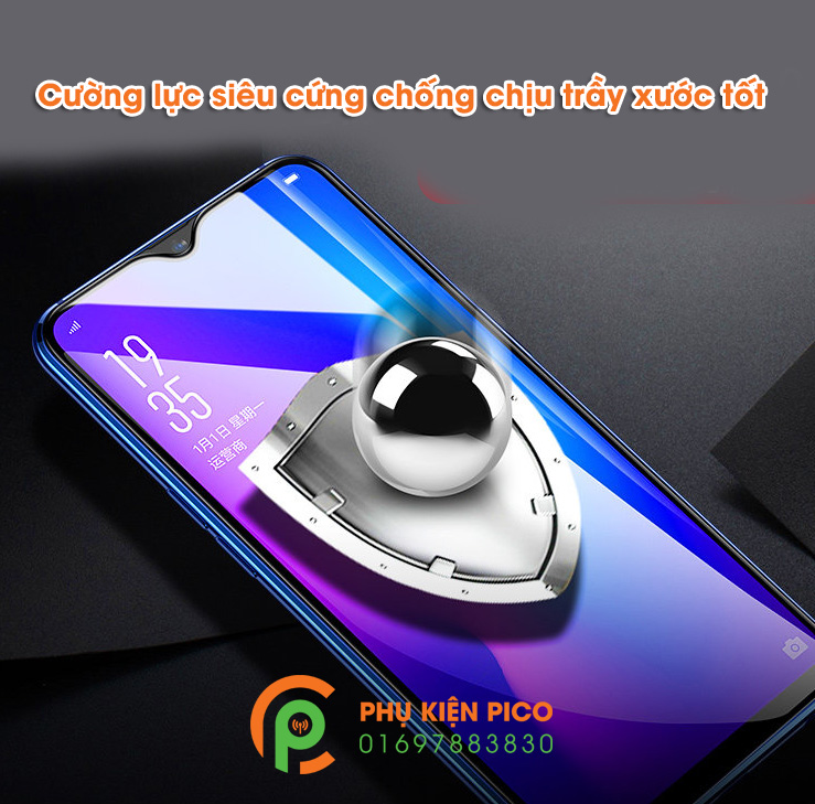 Kính cường lực Oppo R17 full viền đen siêu cứng