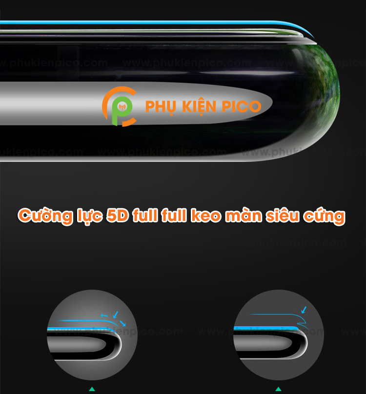 Kính cường lực Oppo R17 full viền đen siêu cứng