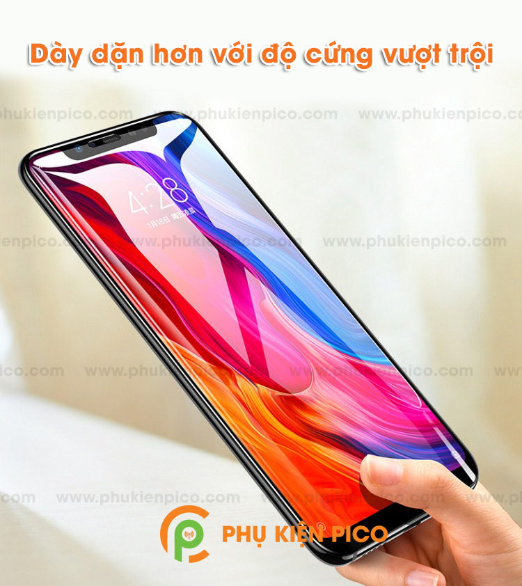Kính cường lực Xiaomi Mi 8 2018 full viền độ cứng 9H