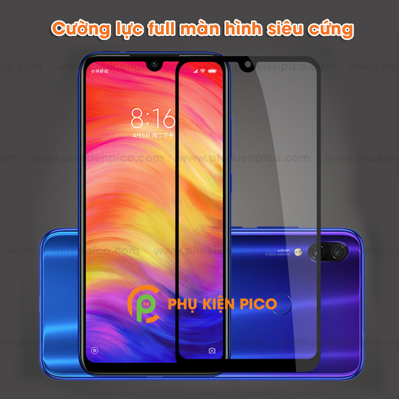Kính cường lực Xiaomi Redmi Note 7 full viền chính hãng Mocolo