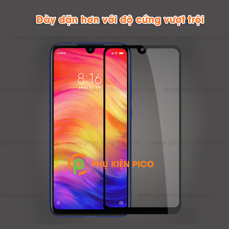 Kính cường lực Xiaomi Redmi Note 7 full viền chính hãng Mocolo