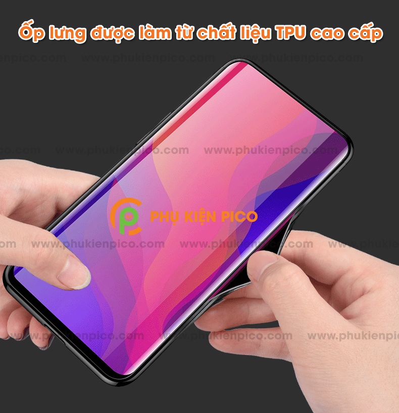 Ốp lưng Oppo Find X chống sốc thò thụt theo Camera