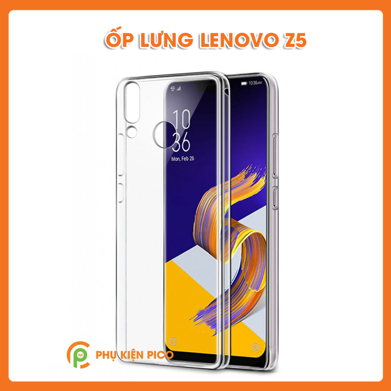 Ốp lưng điện thoại Lenovo Z5 dẻo chống sốc bảo vệ máy toàn điện