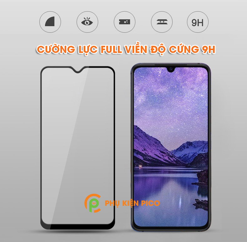 Miếng dán kính cường lực Xiaomi Mi 9 full viền độ cứng 9H