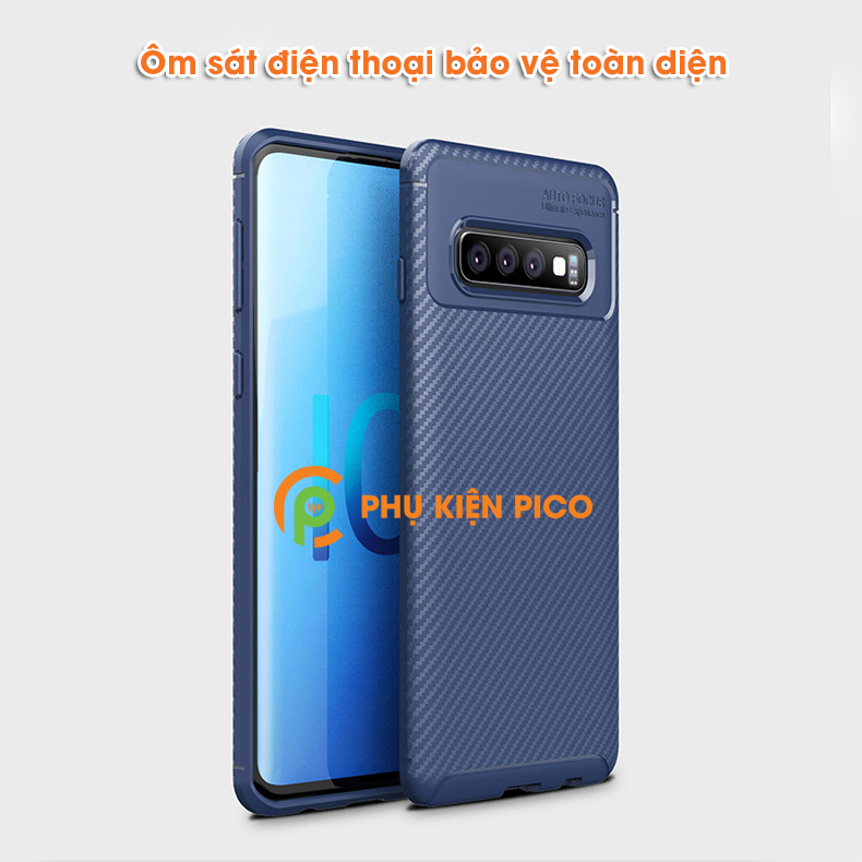 Ốp lưng da Samsung Galaxy s10+ (s10 plus) chống sốc toàn diện