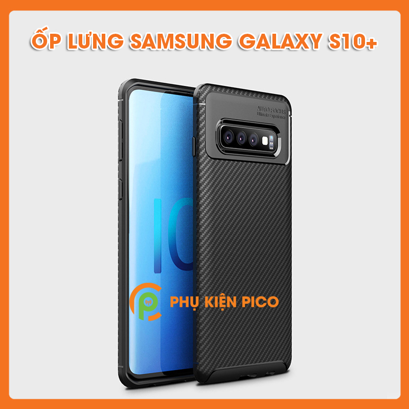 Ốp lưng da Samsung Galaxy s10+ (s10 plus) chống sốc toàn diện