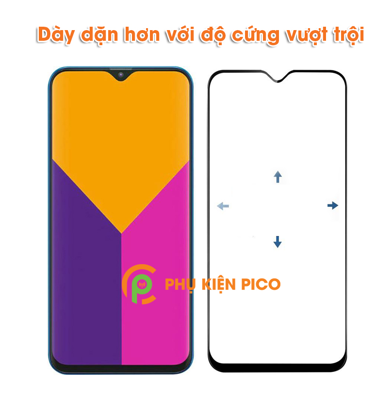 Kính cường lực Samsung Galaxy A30 full viền siêu mỏng độ cứng 9H