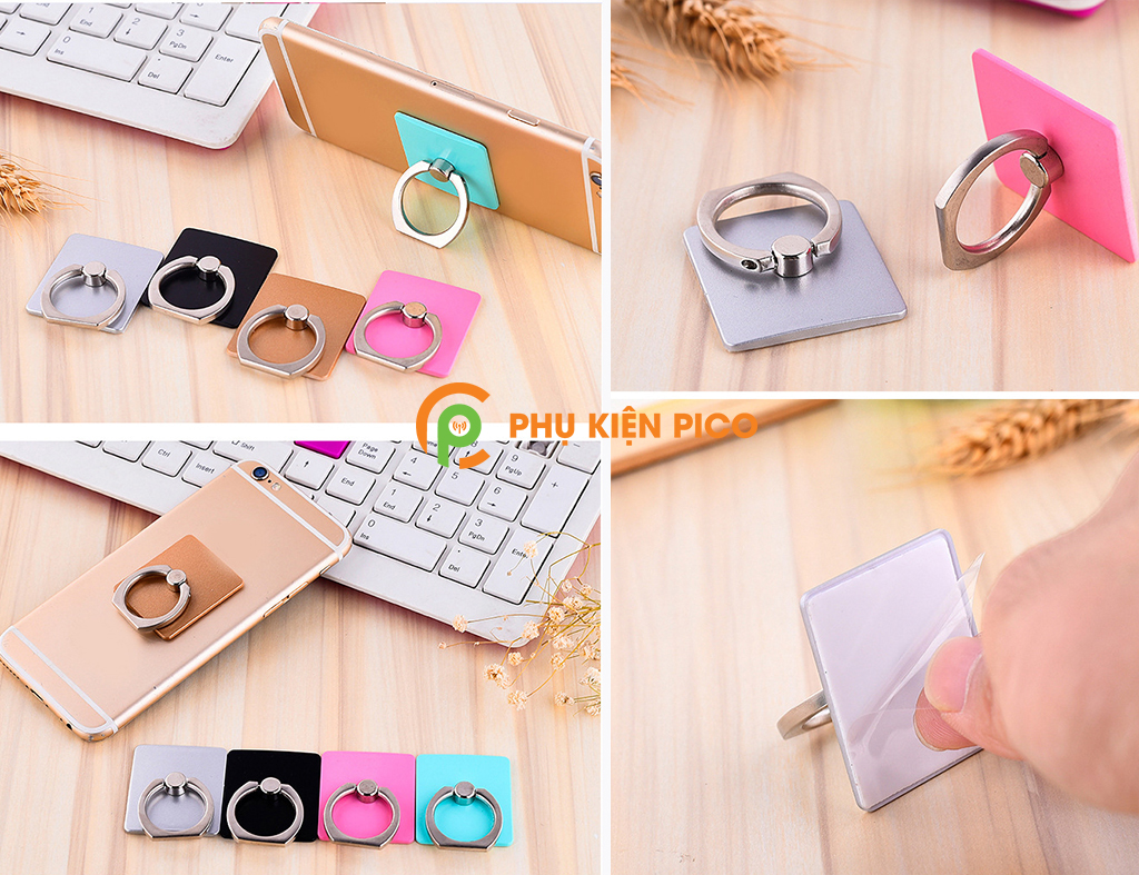 Iring giá đỡ điện thoại đa năng hình chiếc nhẫn cực chất siêu bám dính