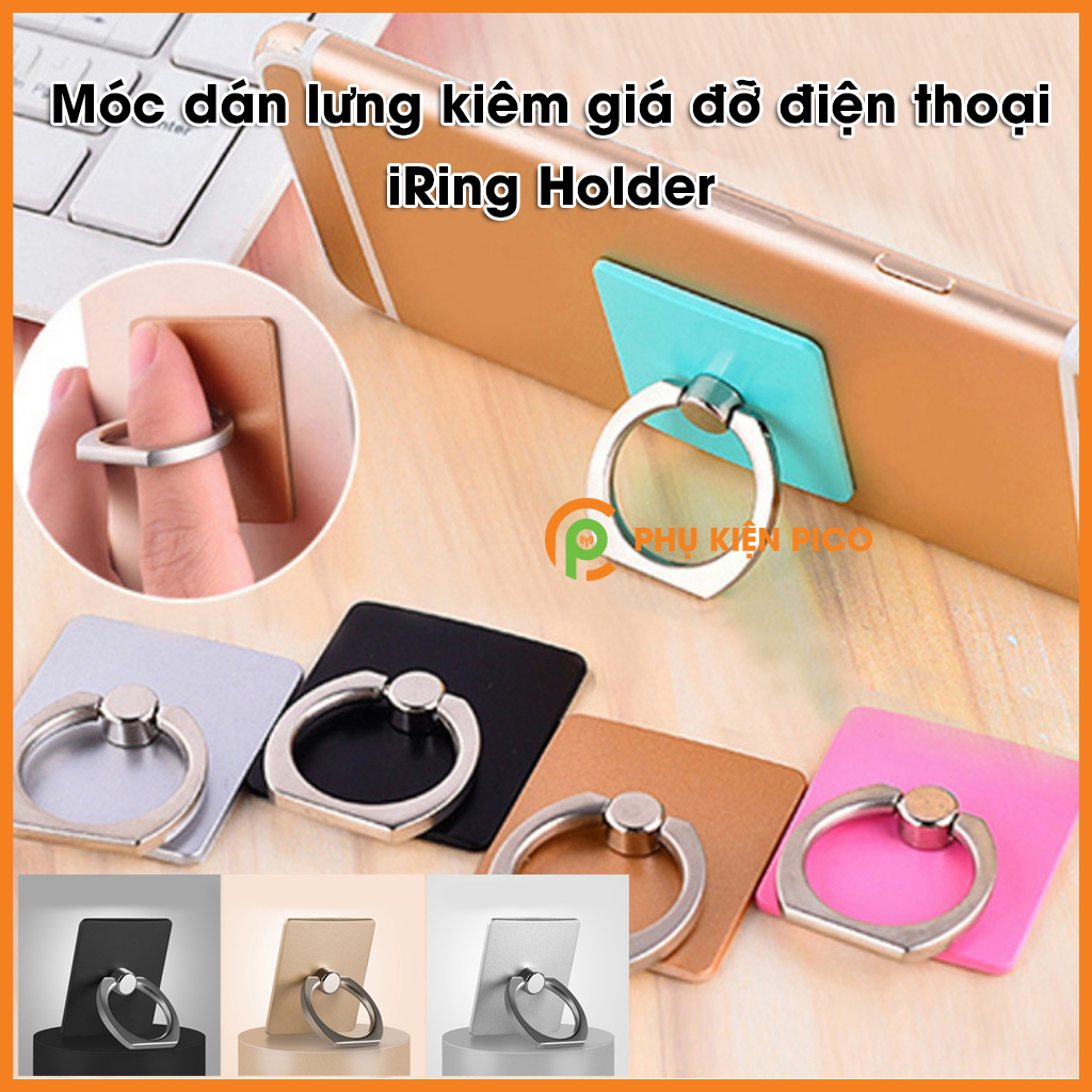 Iring giá đỡ điện thoại đa năng hình chiếc nhẫn cực chất siêu bám dính