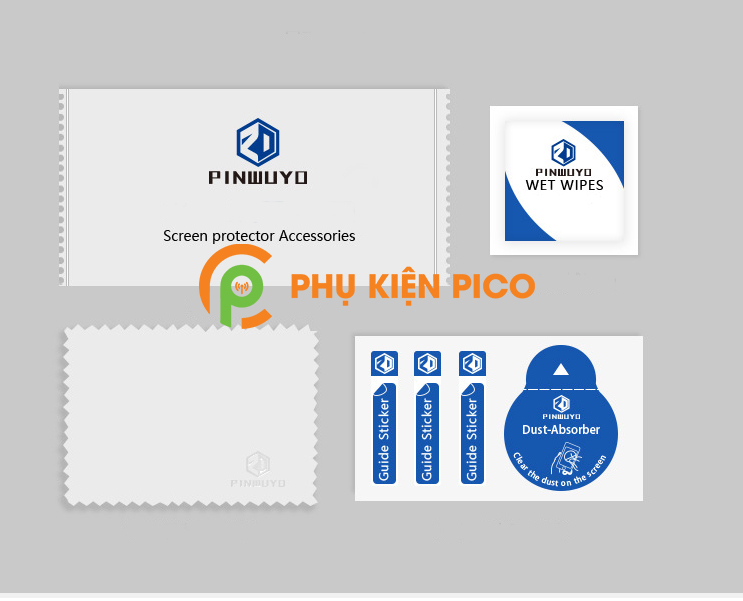 Kính cường lực Xiaomi Mi 9 full viền chính hãng PINWUYO