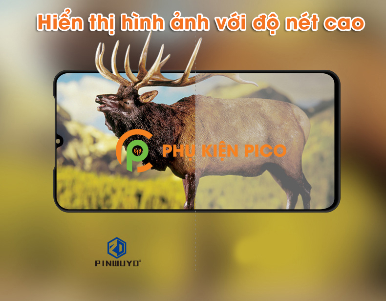 Kính cường lực Xiaomi Mi 9 full viền chính hãng PINWUYO