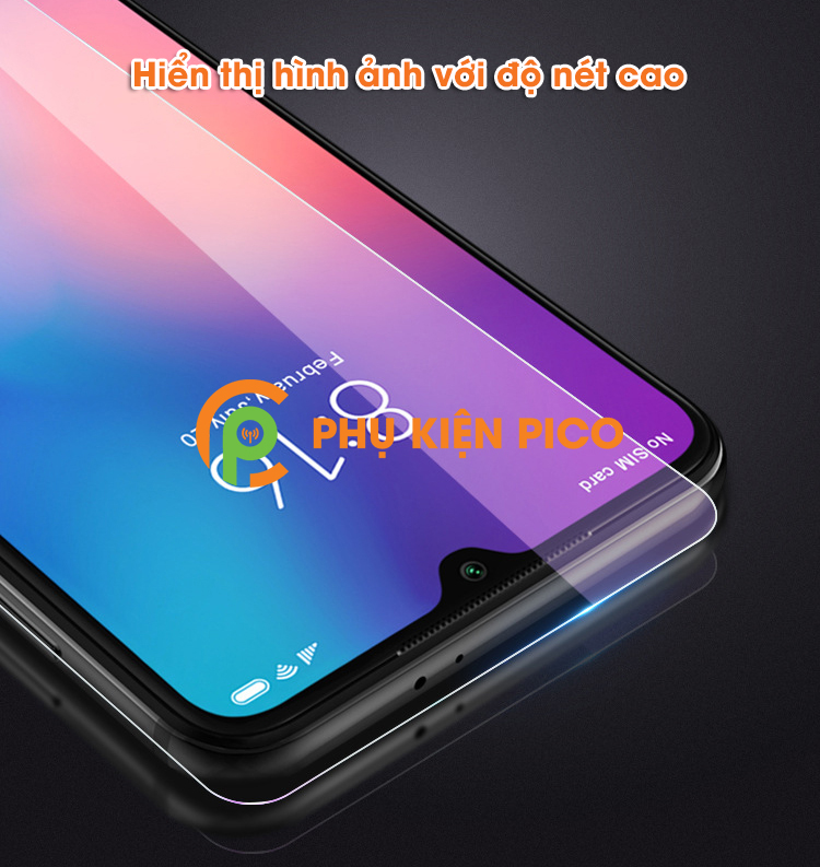 Miếng dán kính cường lực Xiaomi Mi 9SE trong suốt Nillkin Amazing H hàng nguyên tem