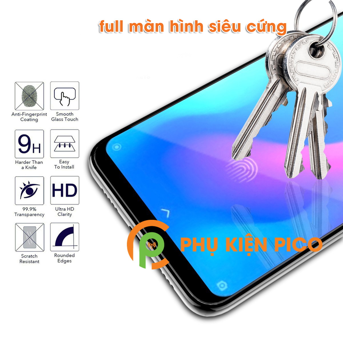 Dán dẻo màn hình Picophone F1 cao cấp PPF