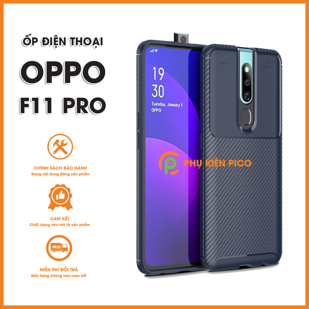 Ốp lưng Oppo F11 Pro siêu bền chống sốc bảo vệ camera