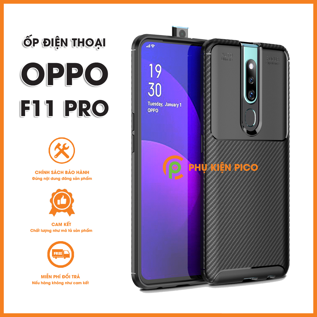 Ốp lưng Oppo F11 Pro siêu bền chống sốc bảo vệ camera