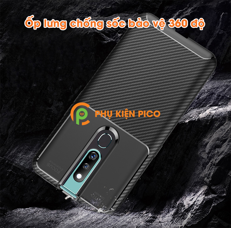 Ốp lưng Oppo F11 Pro siêu bền chống sốc bảo vệ camera