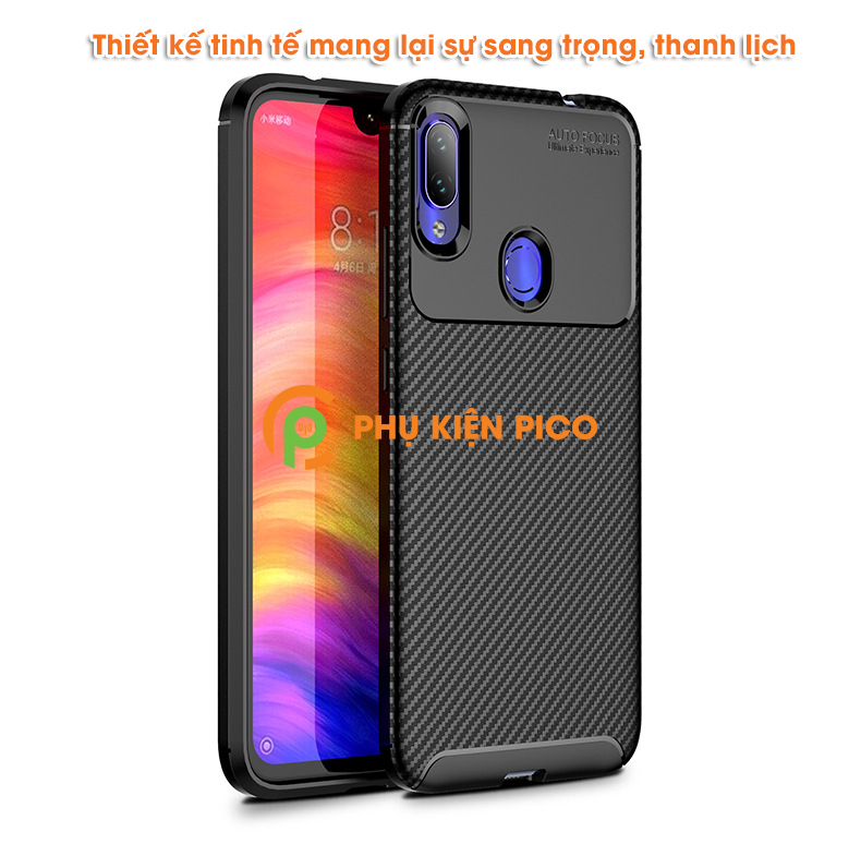 Ốp lưng Xiaomi Redmi Note 7 siêu bền chống sốc bảo vệ camera