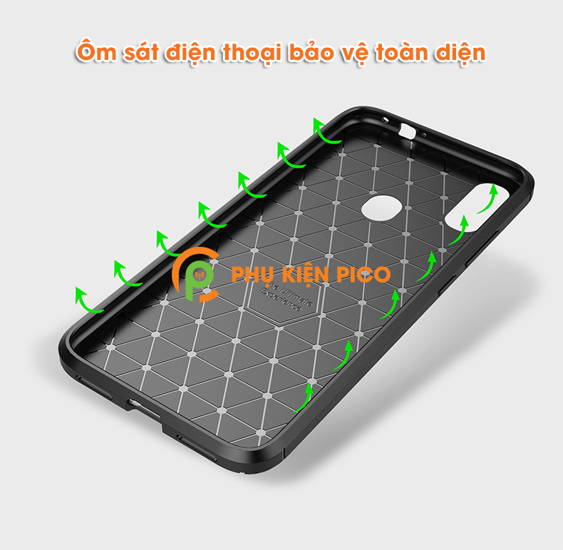 Ốp lưng Xiaomi Redmi Note 7 siêu bền chống sốc bảo vệ camera