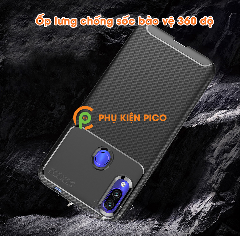 Ốp lưng Xiaomi Redmi Note 7 siêu bền chống sốc bảo vệ camera