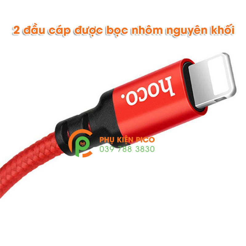Cáp sạc Hoco Lighing - Cáp Lightning Hoco dây dù