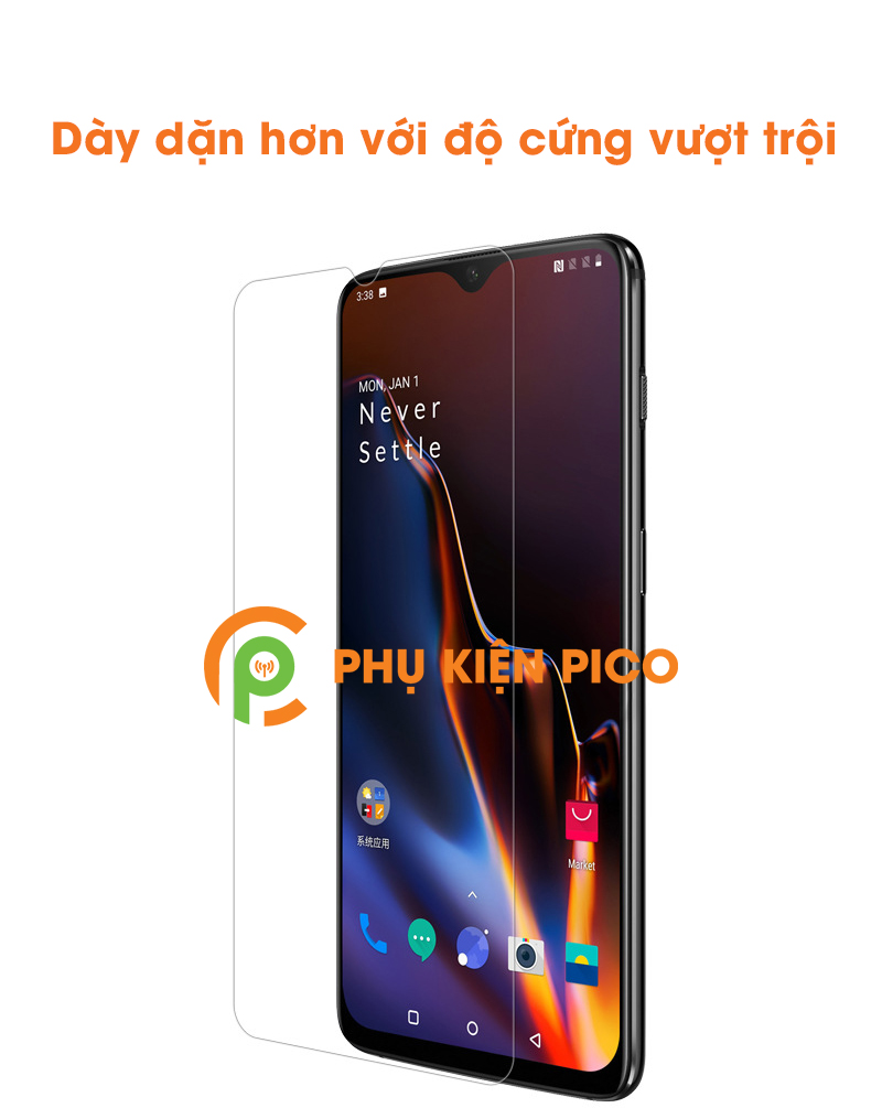 Kính cường lực Oneplus 7 Nillkin Amazing H chính hãng độ cứng 9H