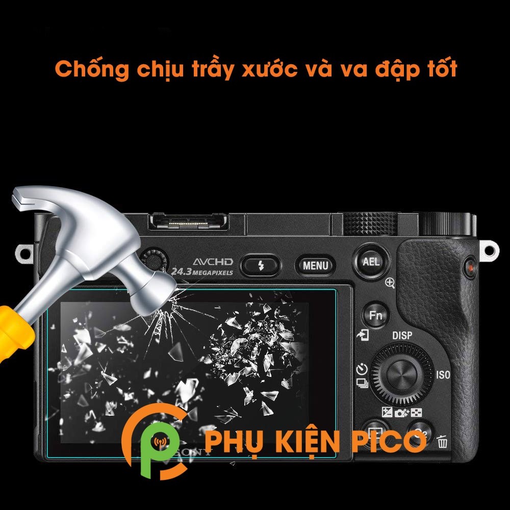 Dán cường lực màn hình máy ảnh Sony A6000/A6300/A5000/A6400/A6500/NEX 3N/NEX 6/NEX 7