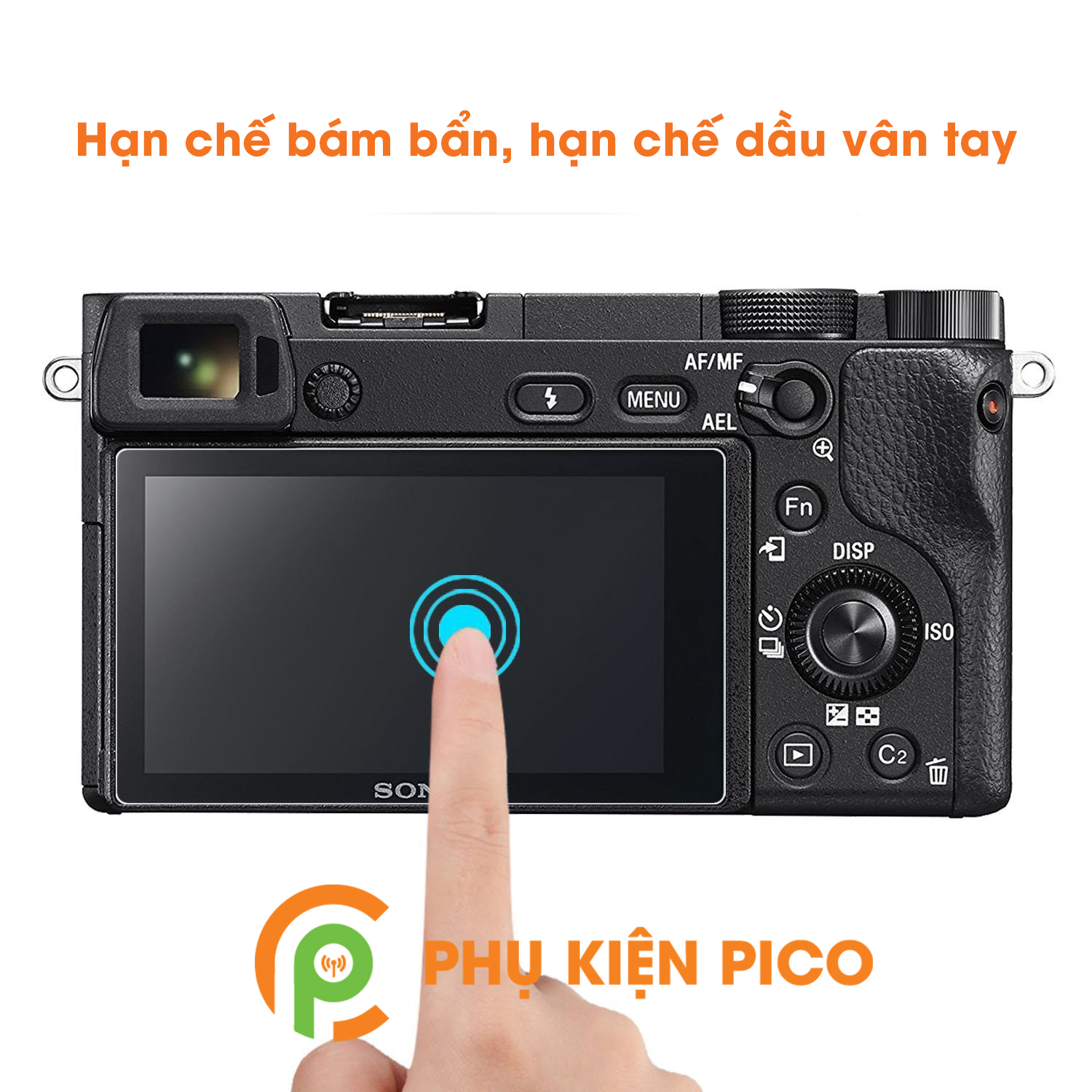 Dán cường lực màn hình máy ảnh Sony A6000/A6300/A5000/A6400/A6500/NEX 3N/NEX 6/NEX 7