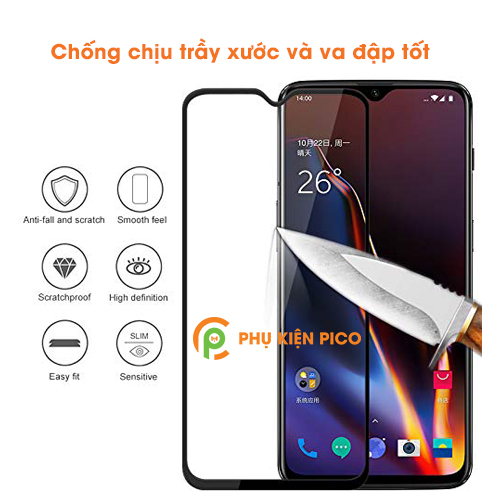 Kính cường lực Oneplus 6t Nillkin XD CP+MAX chính hãng full viền