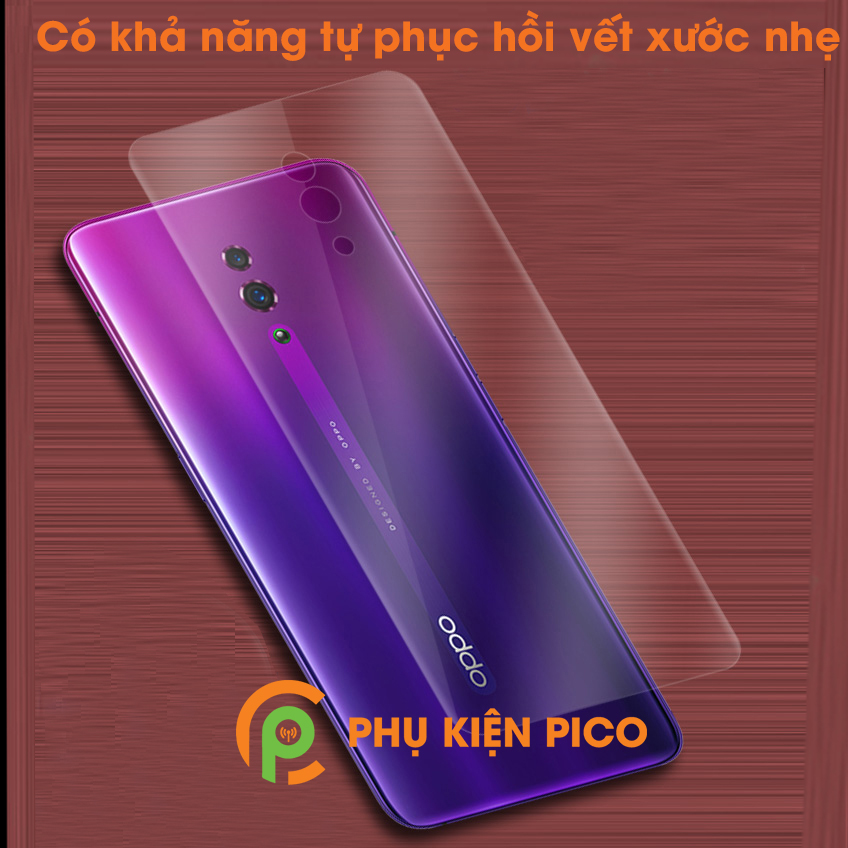 Dán dẻo PPF mặt lưng Oppo Reno trong suốt cao cấp