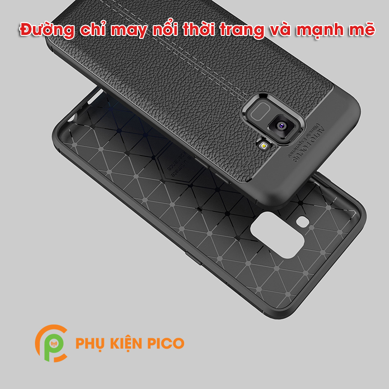 Ốp lưng Samsung Galaxy A8 da mềm sang trọng