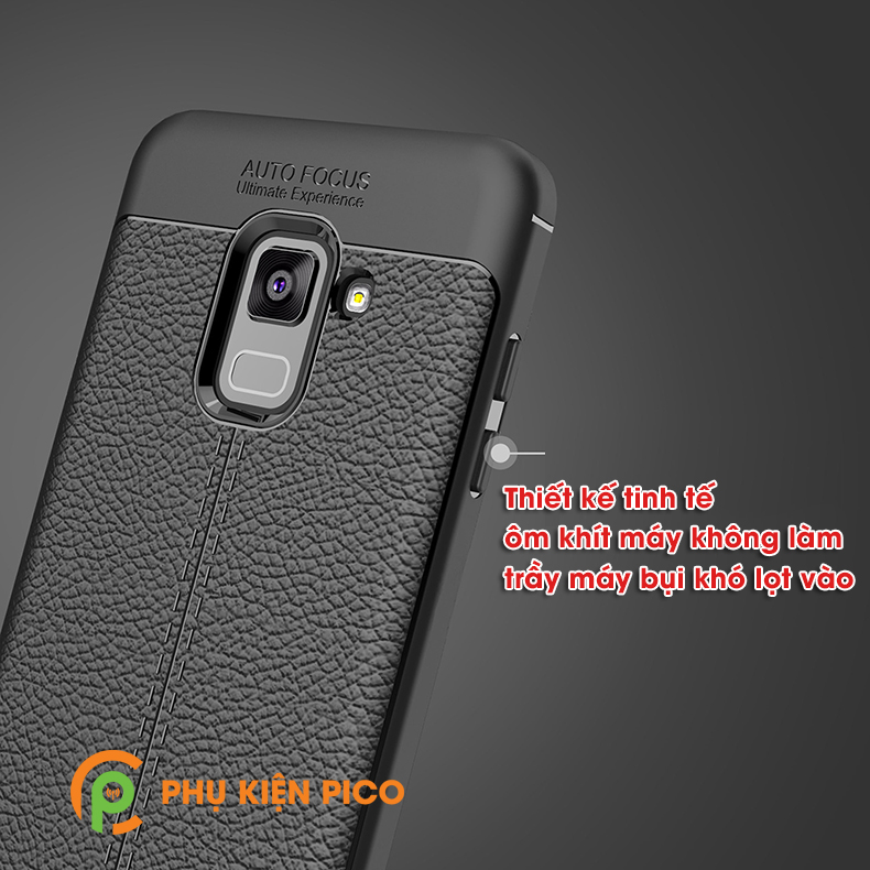 Ốp lưng Samsung Galaxy A8 da mềm sang trọng
