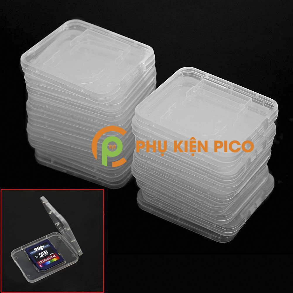 Bộ 5 hộp đựng bảo vệ thẻ nhớ SD, MICRO SD