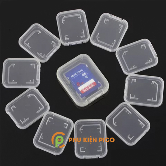 Bộ 5 hộp đựng bảo vệ thẻ nhớ SD, MICRO SD