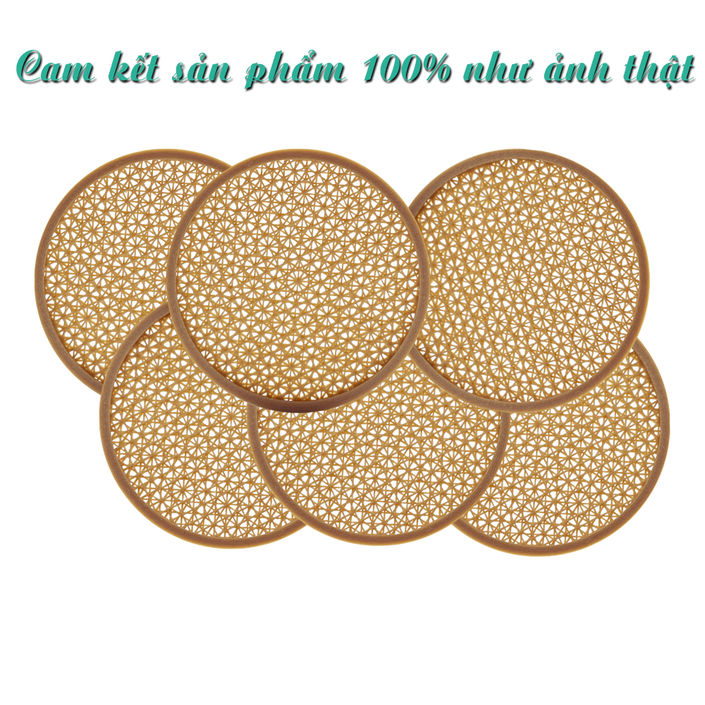 Đế lót ly uống nước chống mốc siêu bền - lót cốc uống nước - đế để cốc uống trà