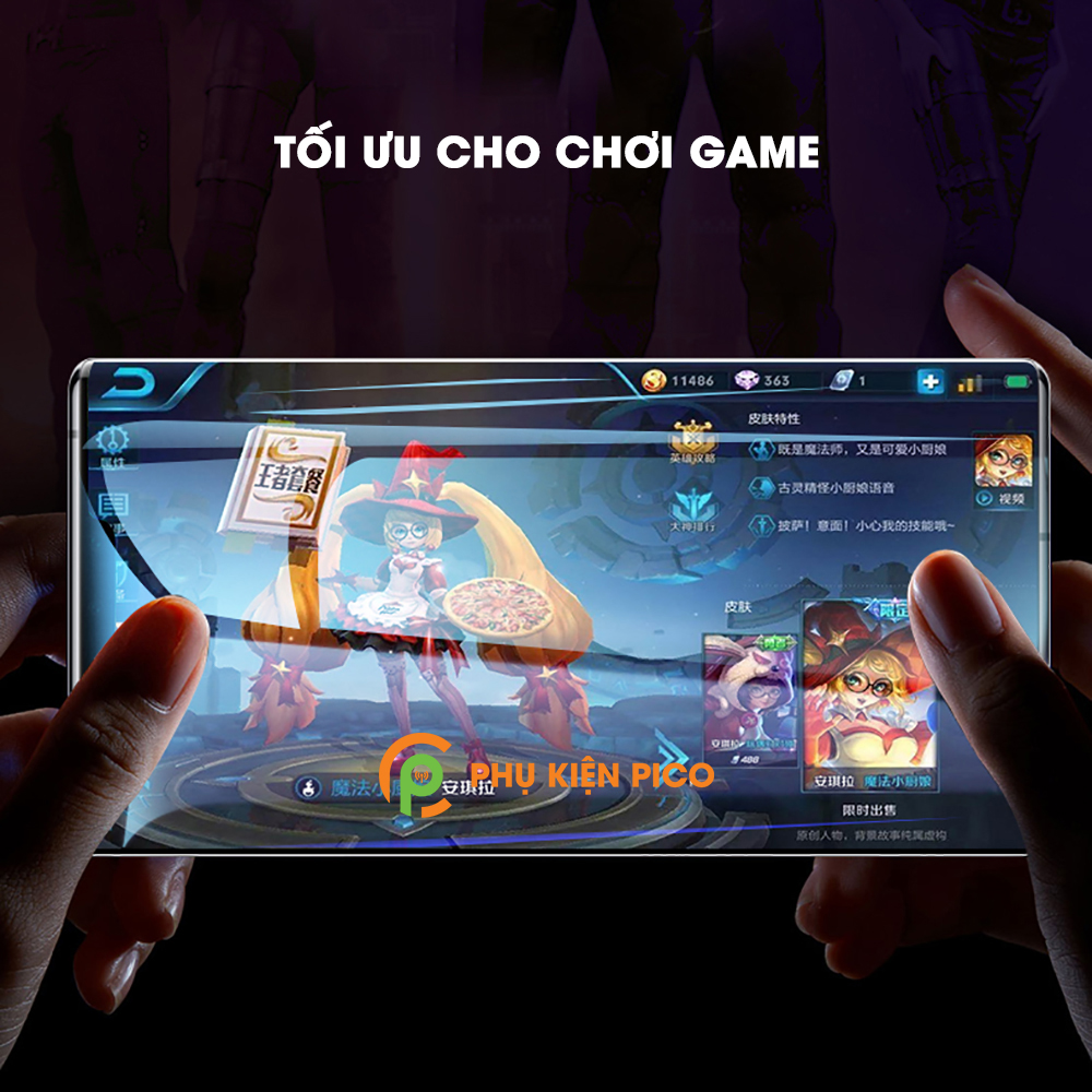 Dán màn hình Samsung Galaxy Note 10 Plus PFF cao cấp dẻo vân mờ chống bám vân tay chống nhìn trộm