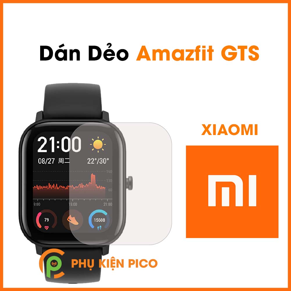 Dán màn hình Xiaomi Amazfit GTS trong suốt full màn hình đồng hồ