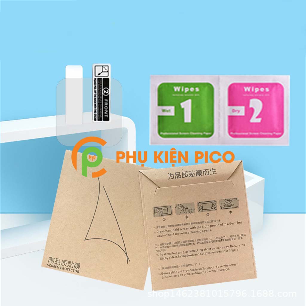 Dán màn hình Xiaomi Amazfit GTS trong suốt full màn hình đồng hồ