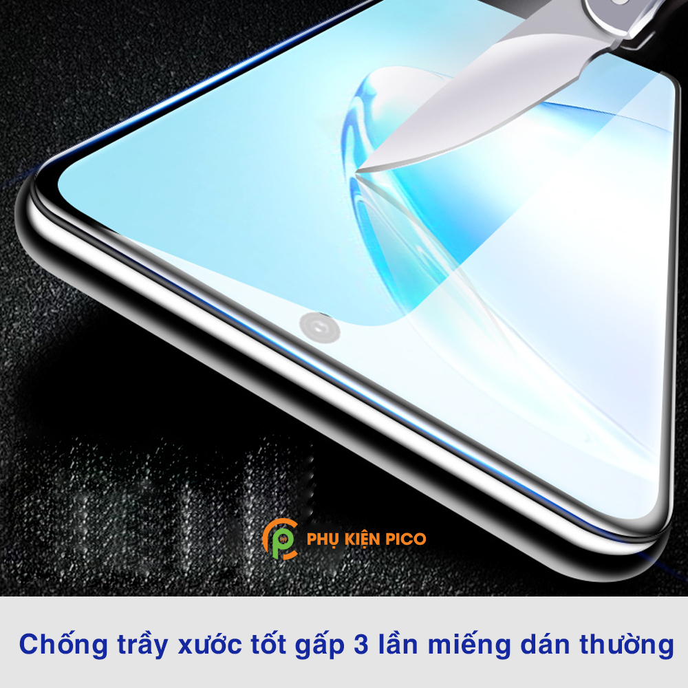 Dán màn hình Samsung Note 10 full màn hình trong suốt chính hãng Moxiao Xing
