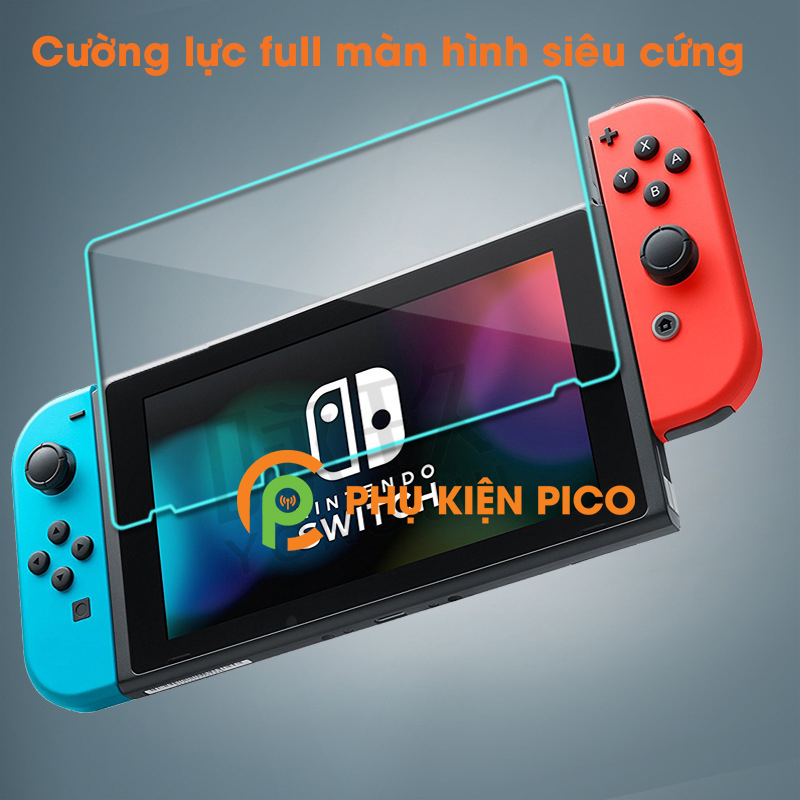Cường lực Nintendo Switch trong suốt độ cứng 9H