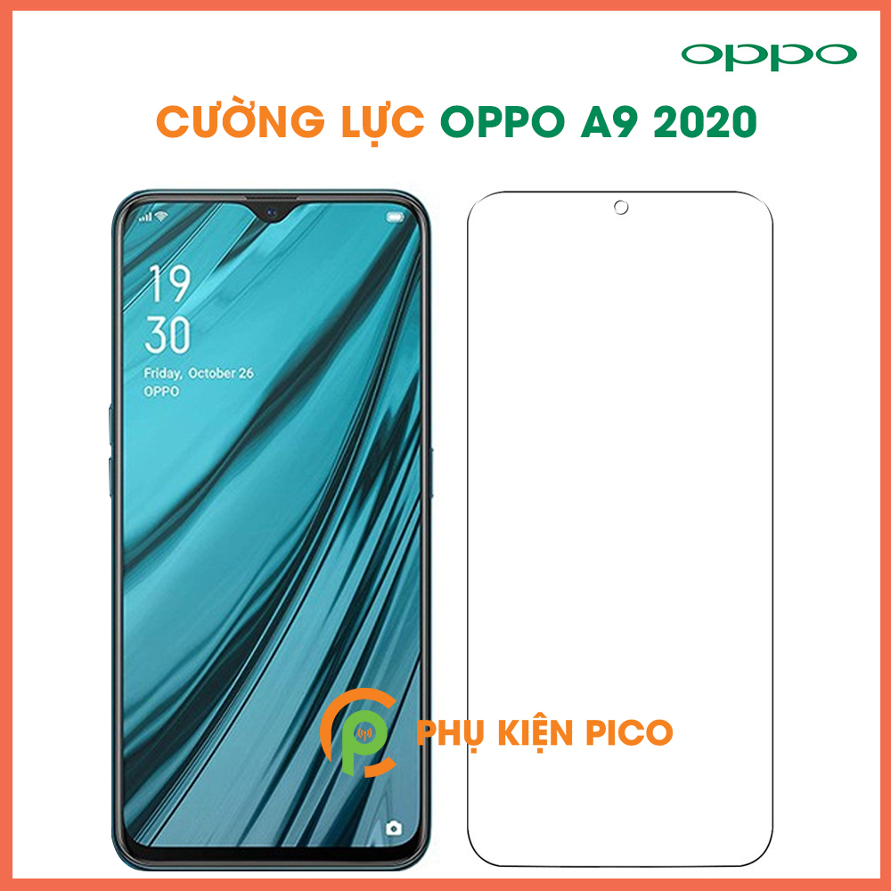 Kính cường lực Oppo A9 2020 full keo màn hình độ cứng 9H