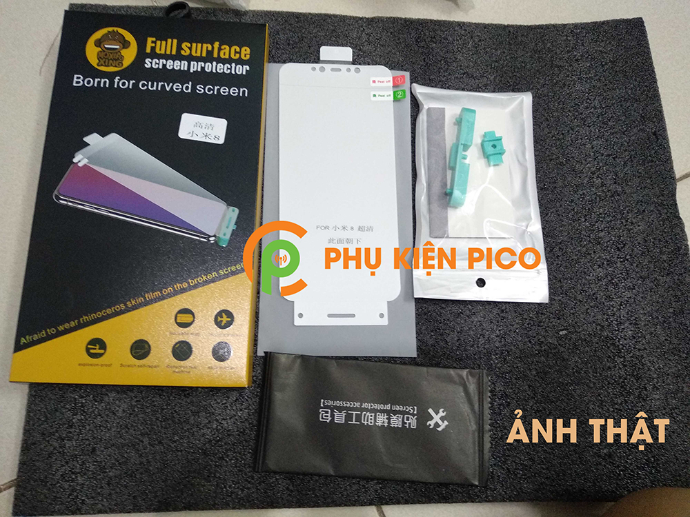 Dán dẻo màn hình Xiaomi Mi 8 chính hãng Moxiao Xing