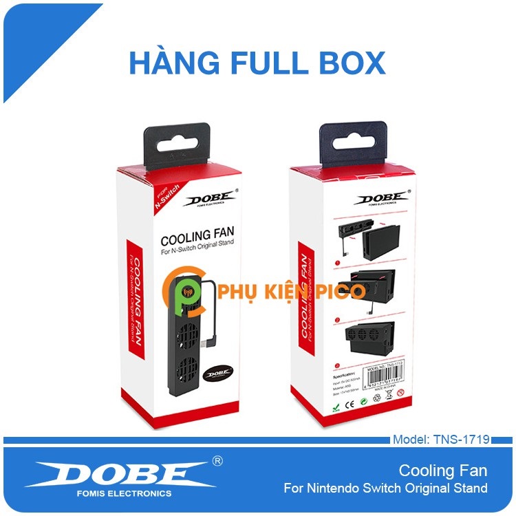 Quạt tản nhiệt Nintendo Switch - Quạt làm mát Dock Nintendo Switch chính hãng DOBE