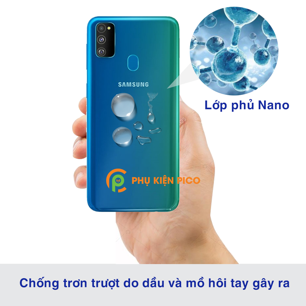 Dán mặt lưng Samsung Galaxy M30S cao cấp PPF dẻo trong suốt