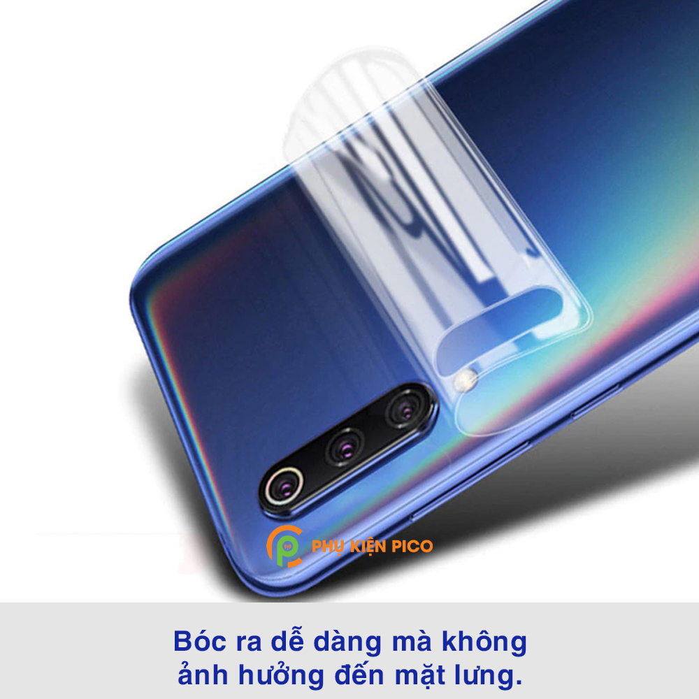 Dán lưng Samsung A50 full mặt lưng trong suốt PPF tự phục hồi vết xước