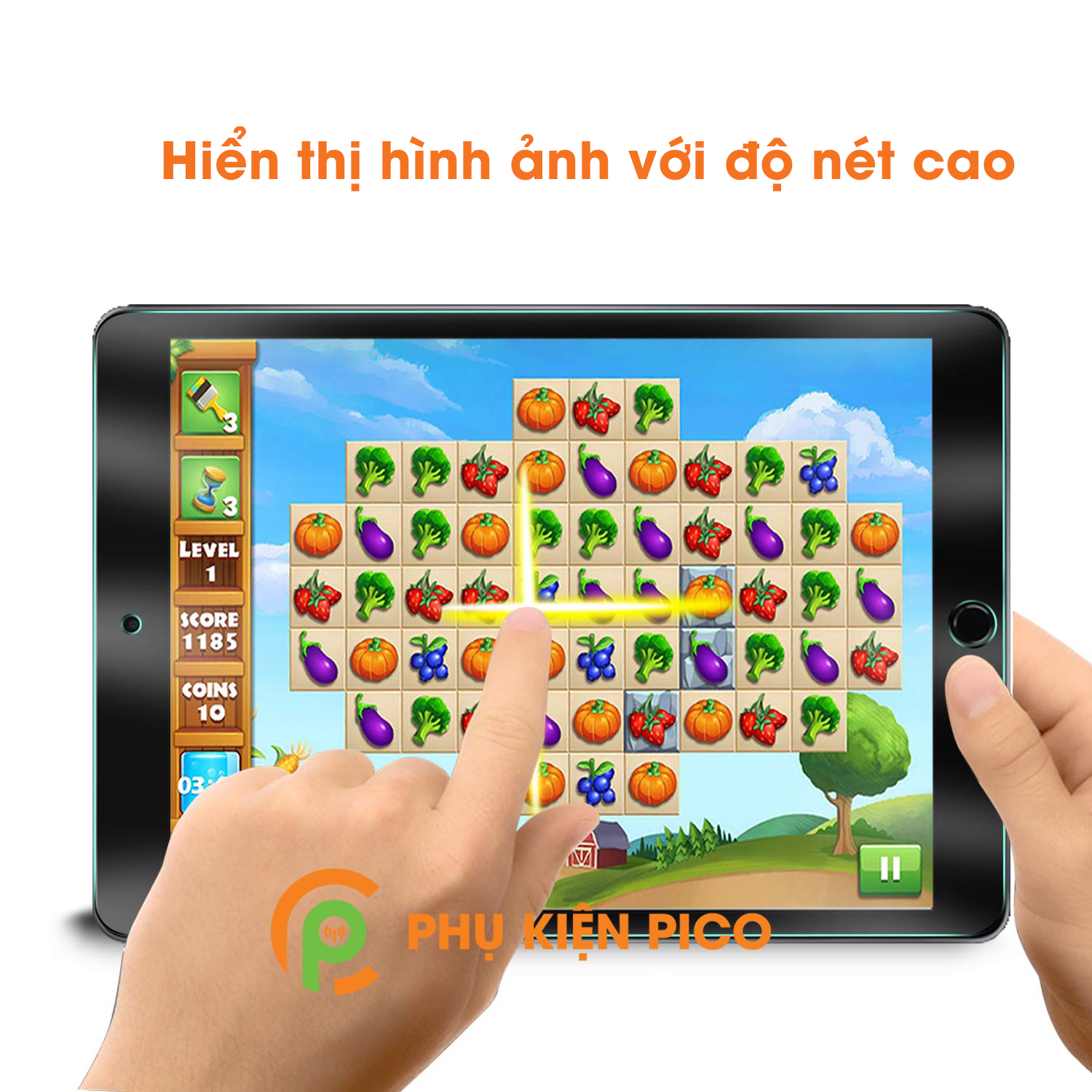 Kính cường lực Apple Ipad 10.2 2019 chính hãng Gor độ cứng 9H