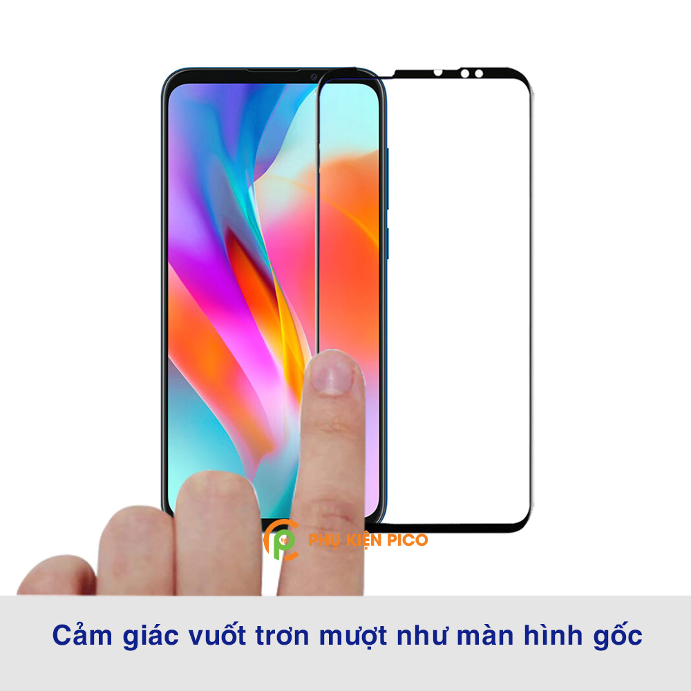 Kính cường lực Vsmart Live full màn hình viền đen siêu mỏng độ cứng 9H