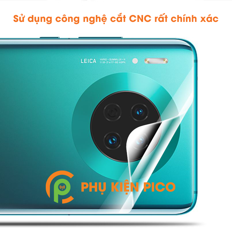 Dán mặt lưng Huawei Mate 30 Pro cao cấp PPF dẻo trong suốt